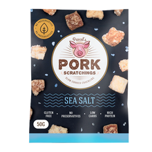 Pascal's Pork Scratchings - Sea Salt 50g