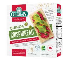 Orgran - Crispibread Multigrain Quinoa 125g