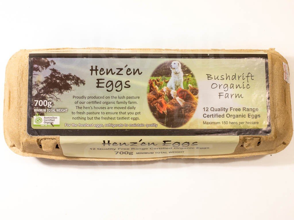 Henzen - Eggs 12pk 700g