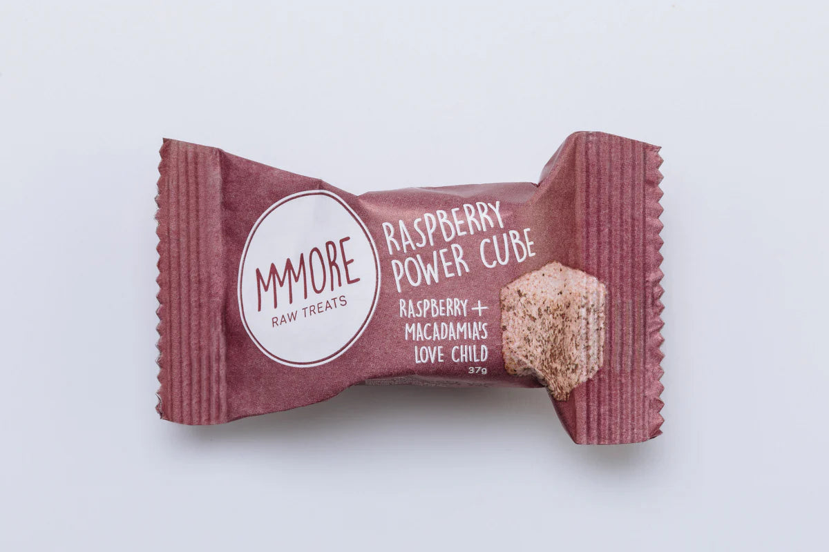 Mmmore - Raspberry Power Cube Raw Treat 37g