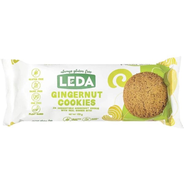 Leda - Plain Biscuits Gingernuts 155g