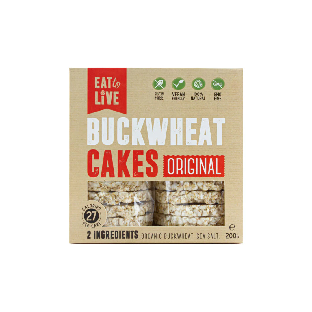 Eat To Live - Buckwheat Cakes Original 200g