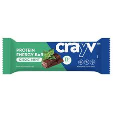 Crayv - Choc Mint Protein Bar 45g