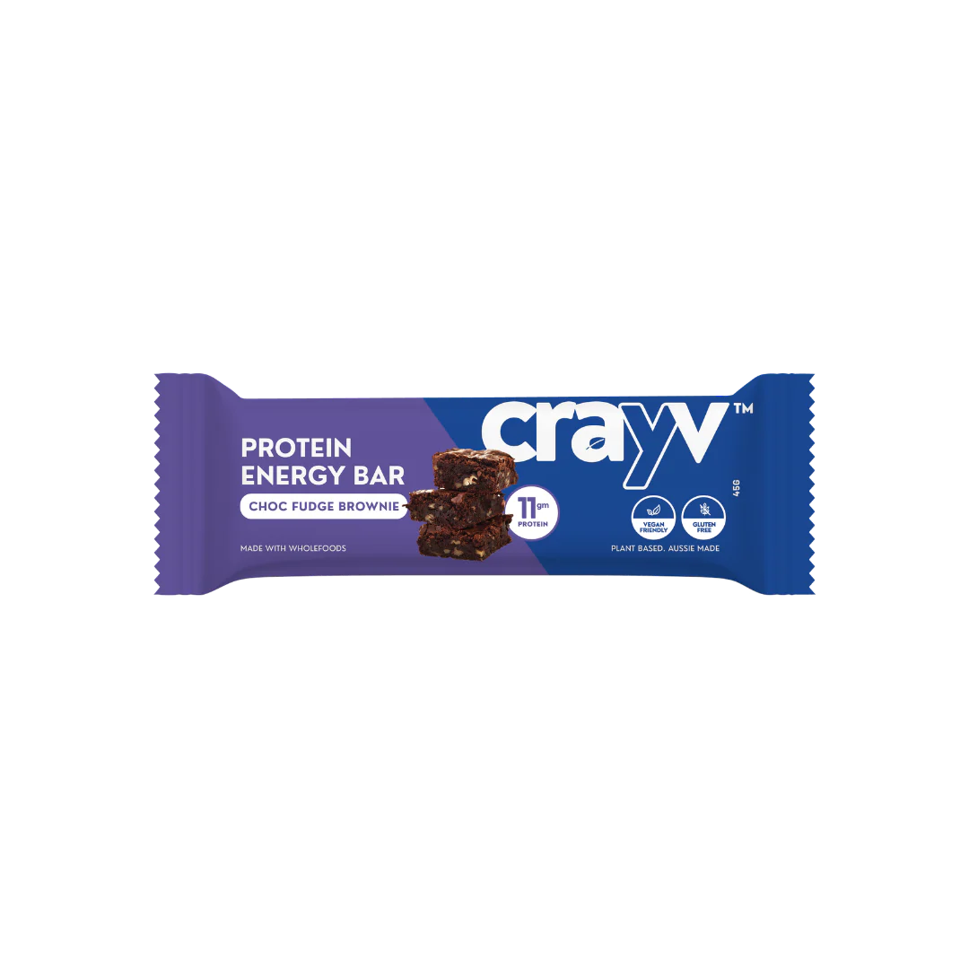 Crayv - Choc Fudge Brownie Protein Bar 45g