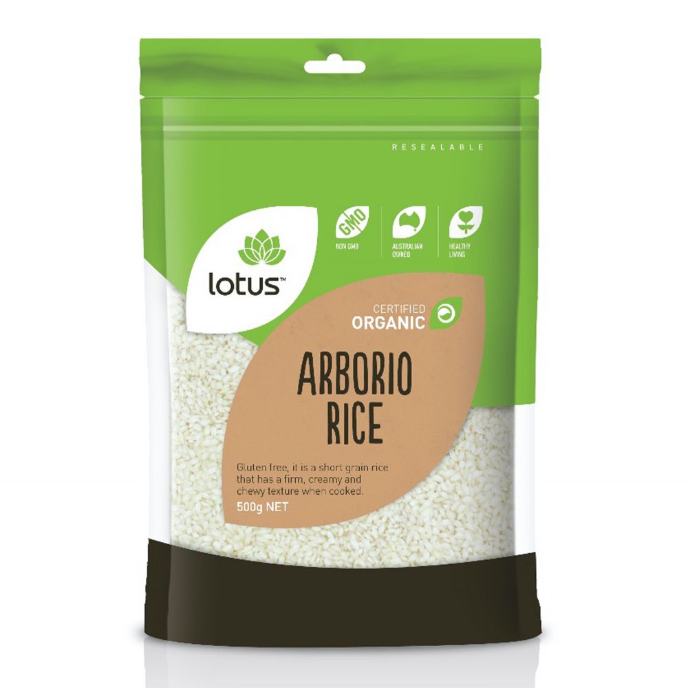 Lotus - Arborio Rice Organic 500g