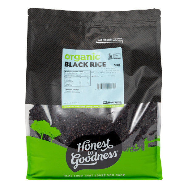Honest To Goodness - Black Rice 5kg