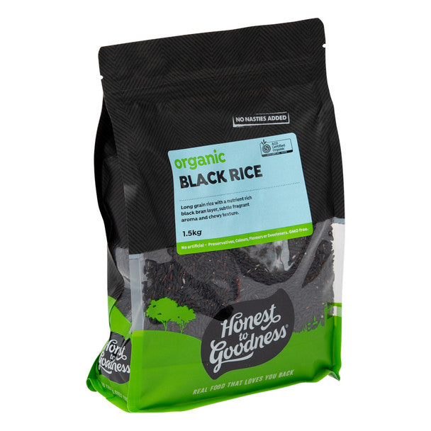 Honest To Goodness - Black Rice Organic 1.5kg