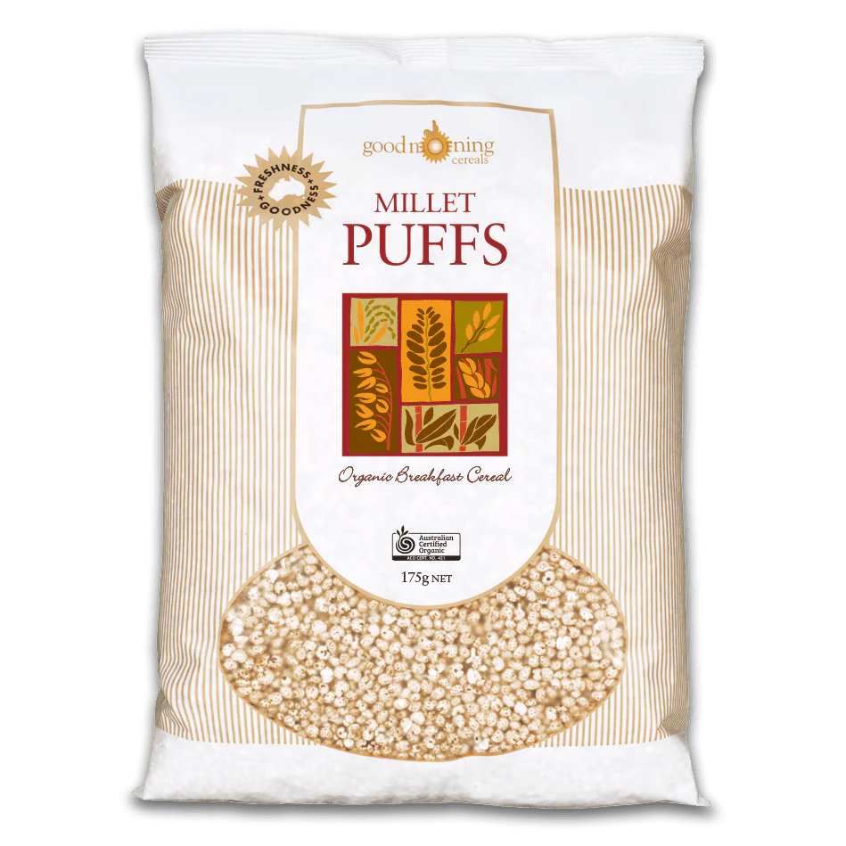 Good Morning Cereals - Organic Millet Puffs 175g