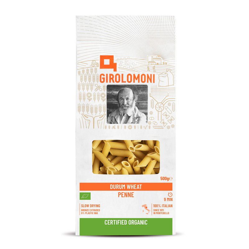 Girolomoni - Durum Wheat Semolina Penne Rigate 500g