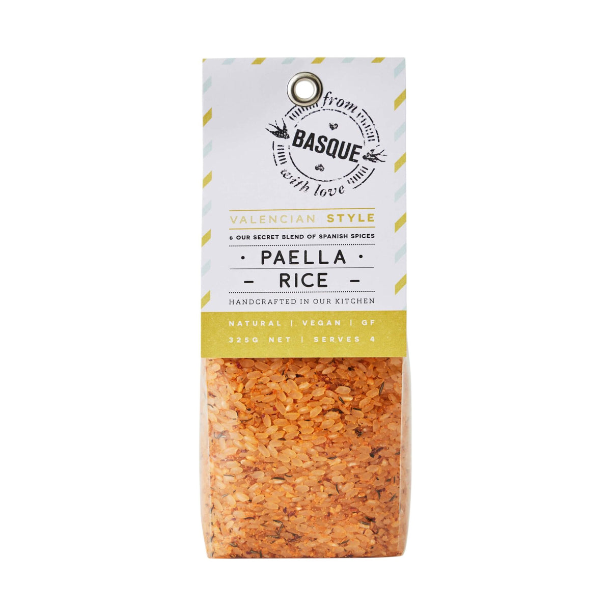 From Basque With Love - Paella Rice Valencian Style 325g