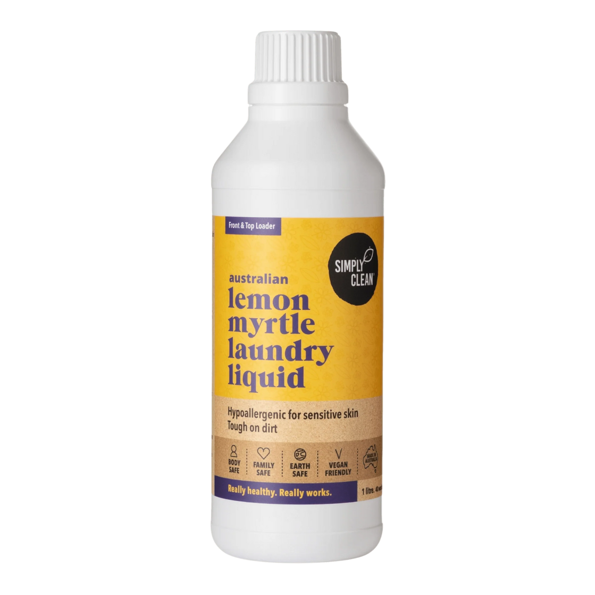 Simply Clean - Laundry Liquid Lemon Myrtle 1lt