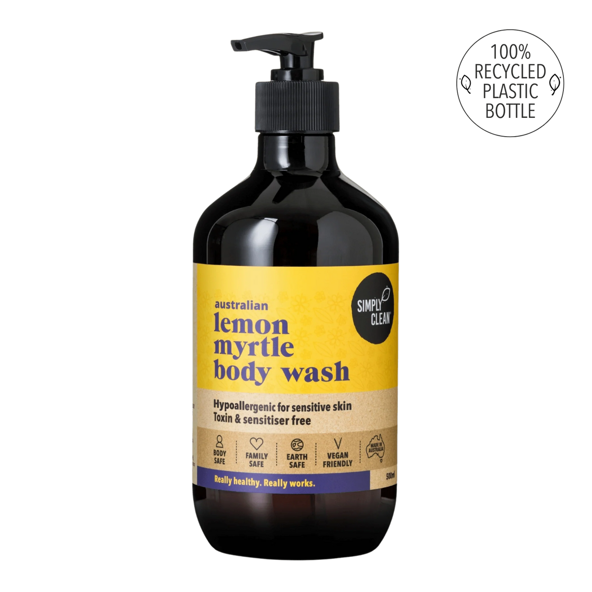 Simply Clean - Body Wash Lemon Myrtle 500ml