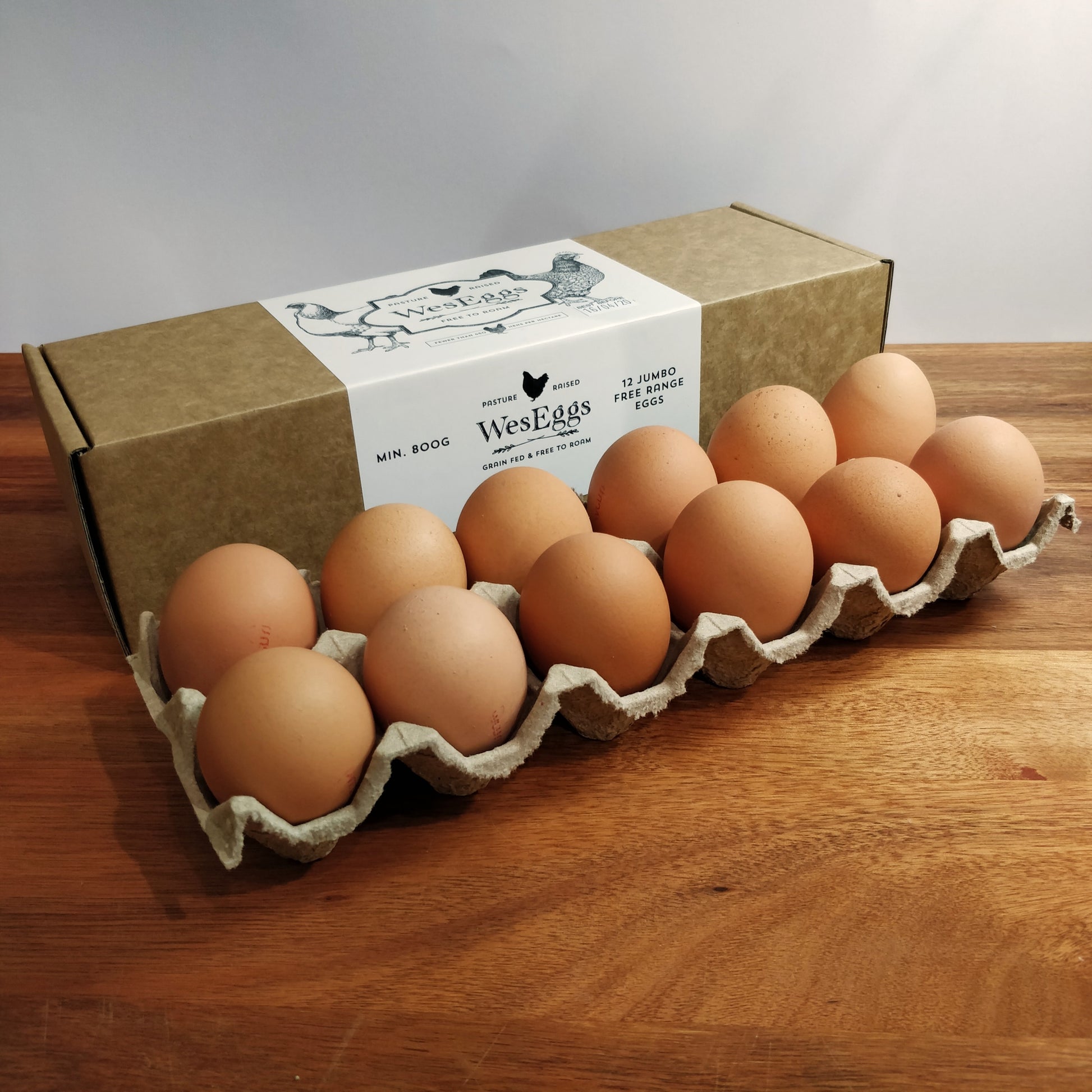 WesEggs - Pasture Raised Eggs Dozen 700g