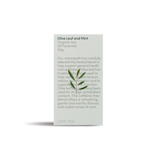 Love Tea - Olive Leaf and Mint Pyramids 50g