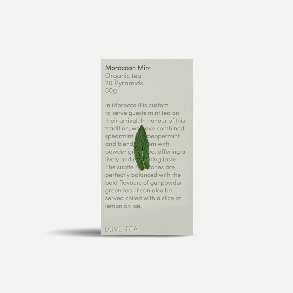 Love Tea - Moroccan Mint Pyramids