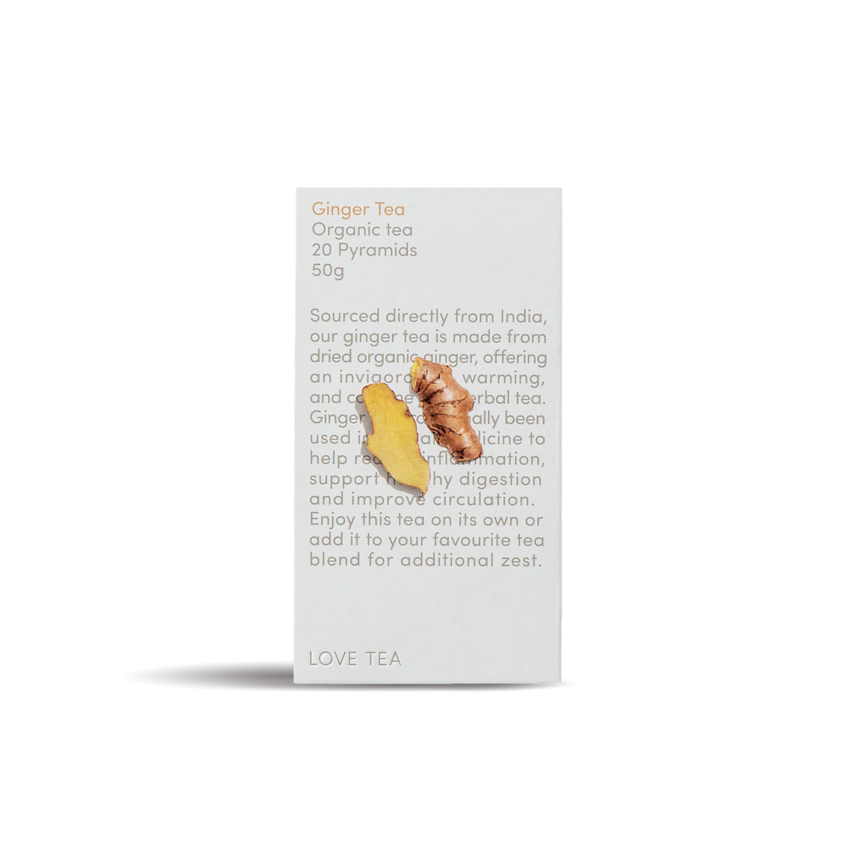 Love Tea - Ginger Tea Pyramids 50g