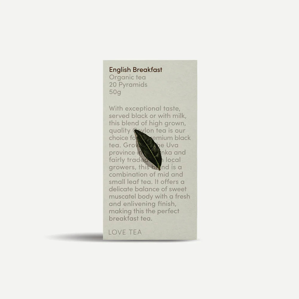 Love Tea - English Breakfast Pyramids
