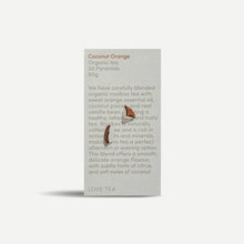 Love Tea - Coconut Orange Pyramids