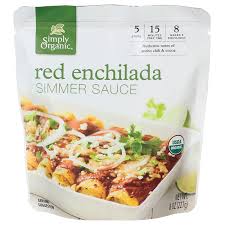 Simply Organic - Simmer Sauce Enchilada 227g