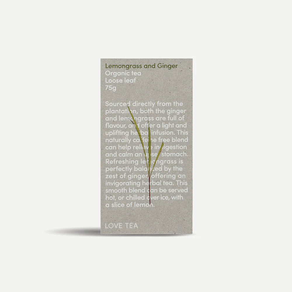 Love Tea - Lemongrass Ginger Loose Leaf 75g
