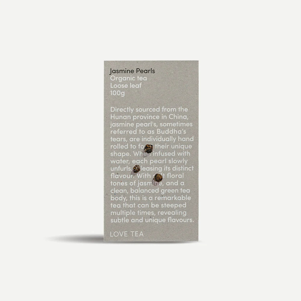 Love Tea - Jasmine Pearl Loose Leaf 100g