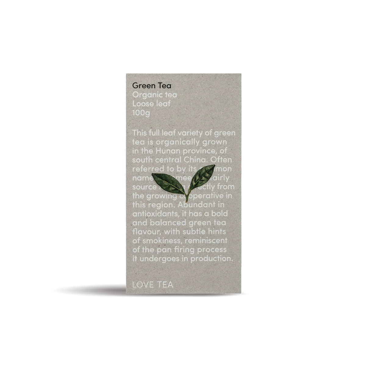 Love Tea - Green Tea Loose Leaf 100g