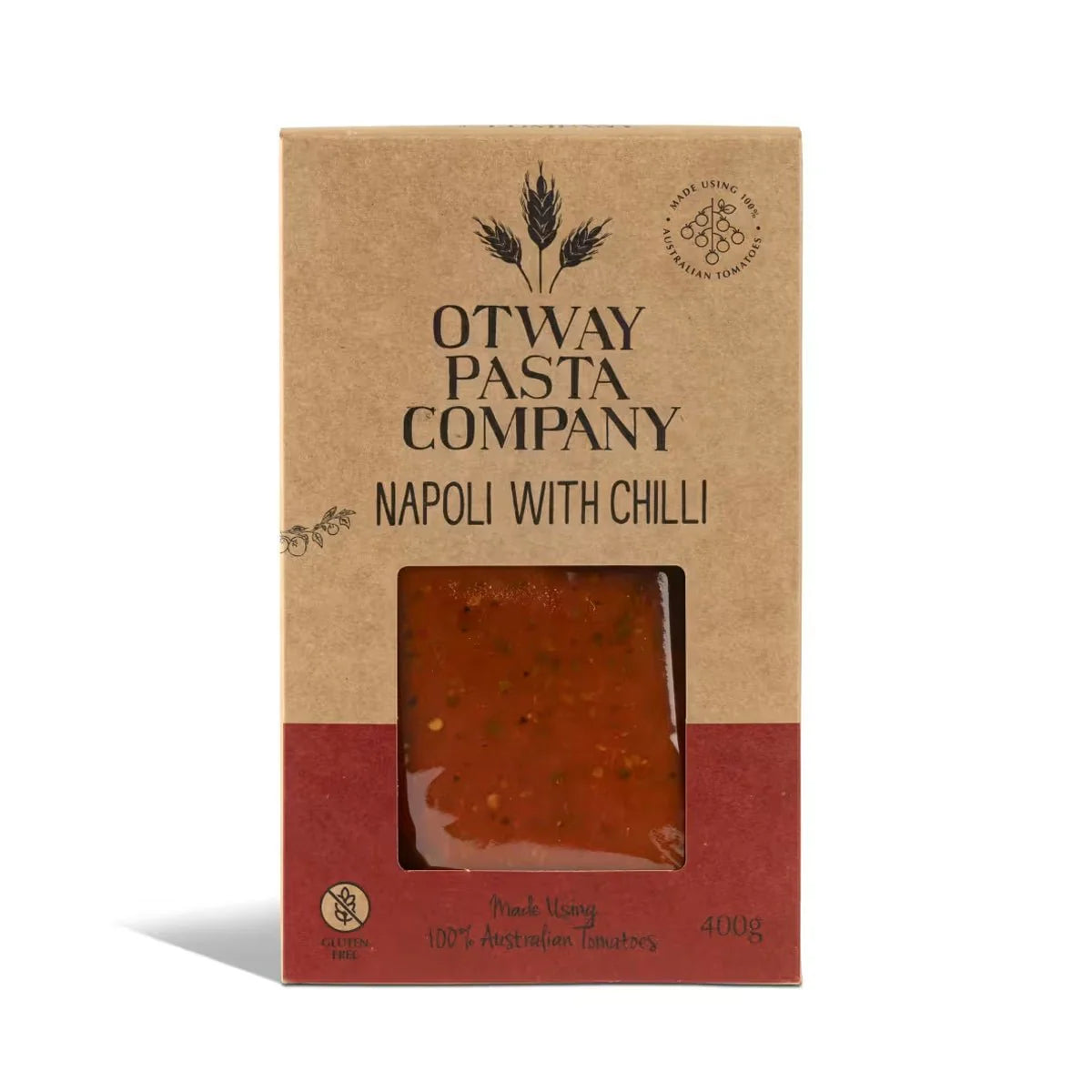 Otway Pasta Company - Pasta Sauce Napoli With Chilli 400g