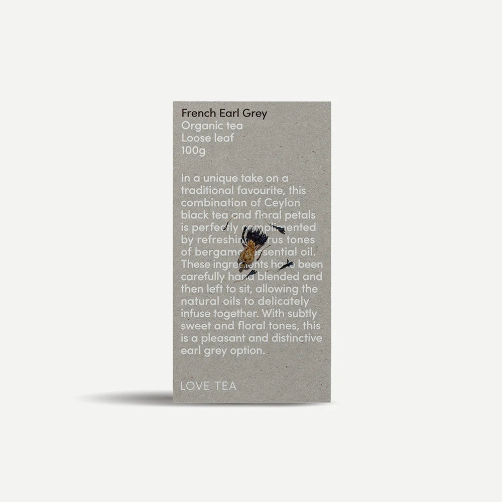 Love Tea - French Earl Grey Loose Leaf 100g