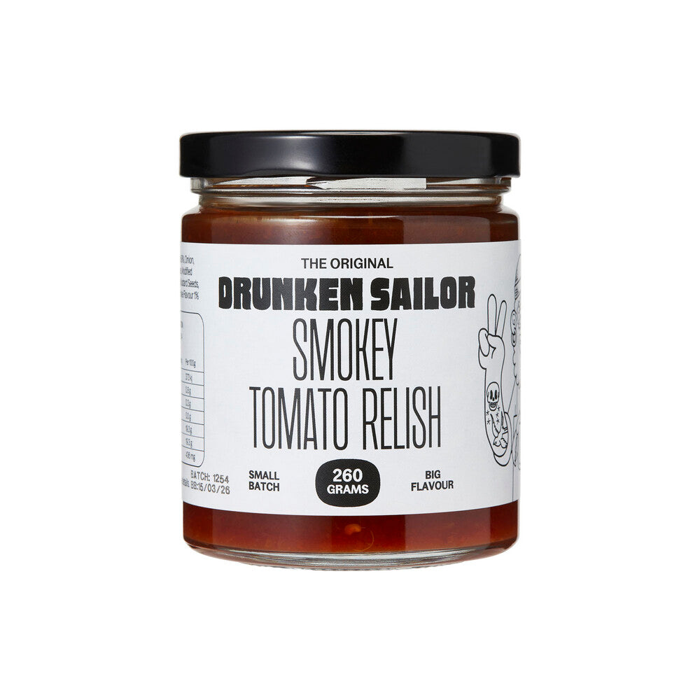 Drunken Sailor - Smokey Tomato Relish 260g