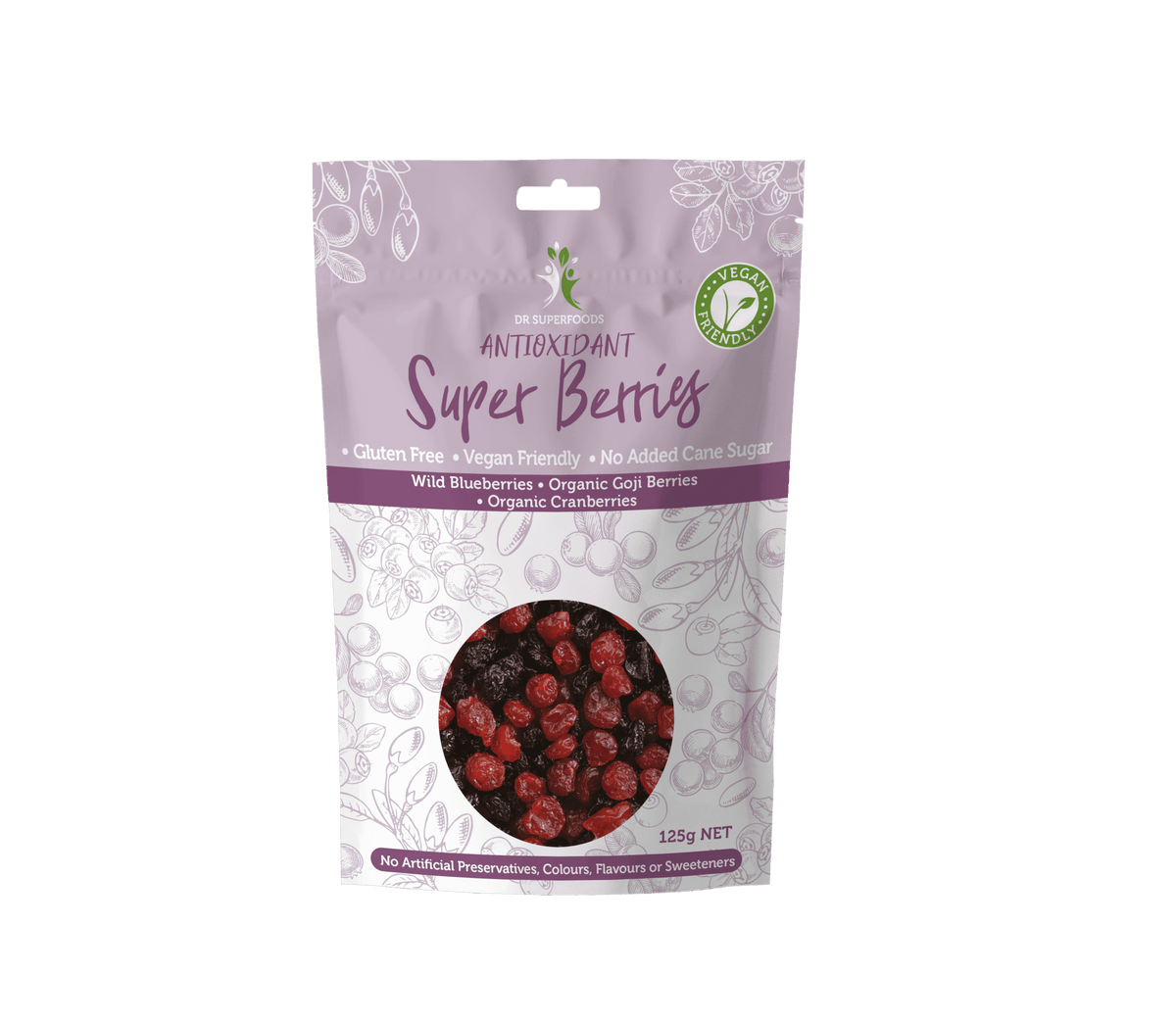 Dr Superfoods - Antioxidant Super Berries 125g