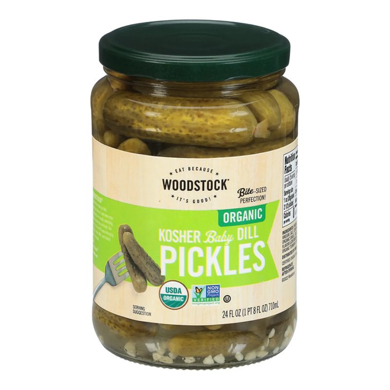 Woodstock - Dill Pickels Baby 710g