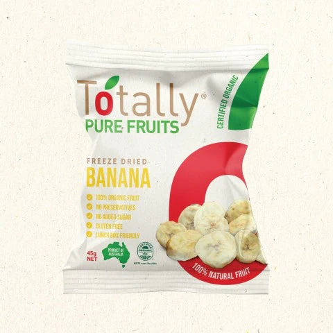 Totally Pure Fruit - Snap Dried Banana 50g