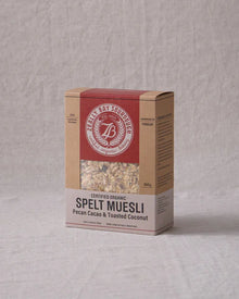 Zeally Bay - Spelt Muesli Pecan Cacao & Toasted Coconut 500g