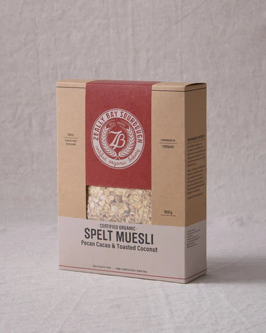 Zeally Bay - Spelt Muesli Pecan Cacao & Toasted Coconut 900g