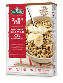 Orgran - Cereal Wholegrain O's Buckwheat Maple 300g