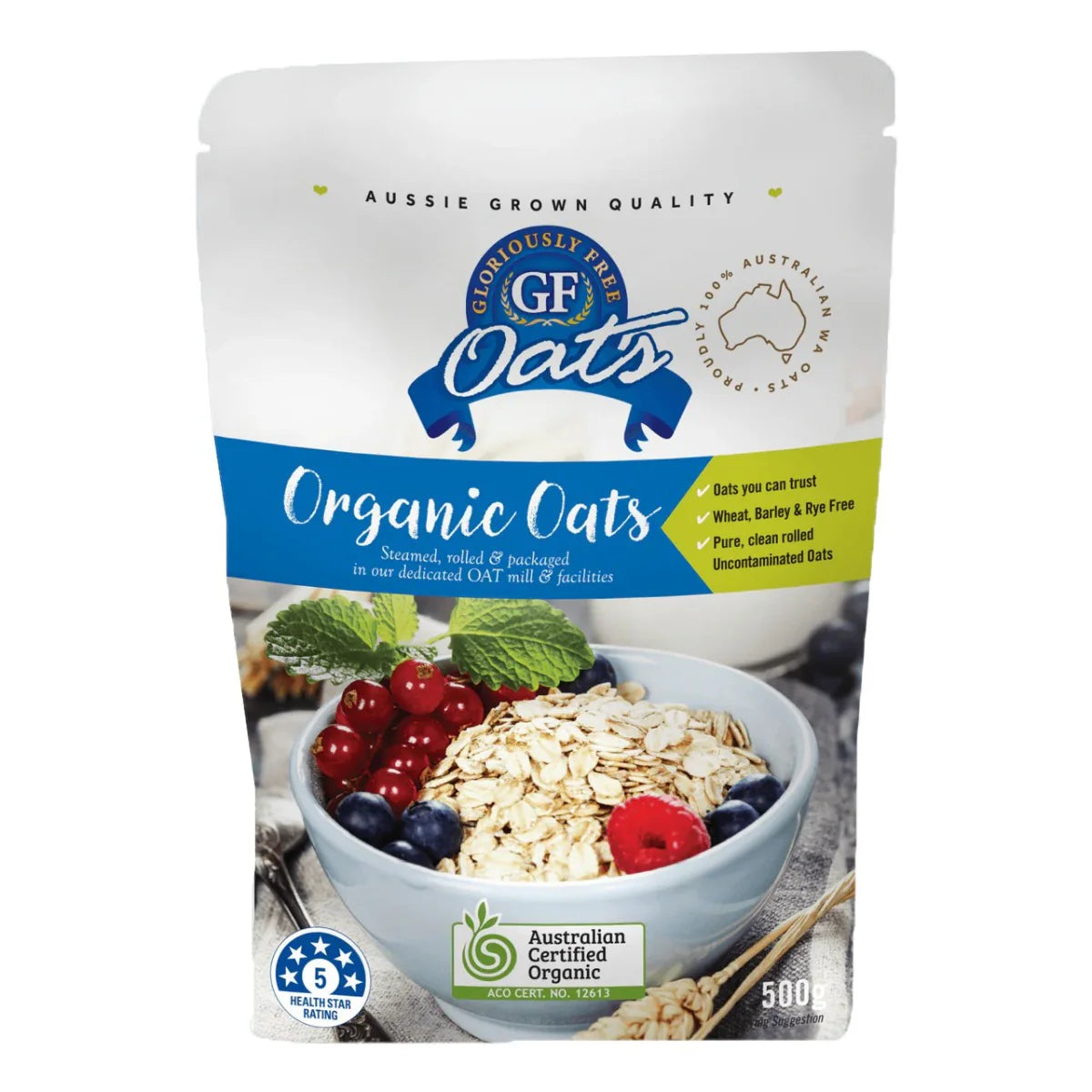 Gloriously Free - Organic Oats 1kg