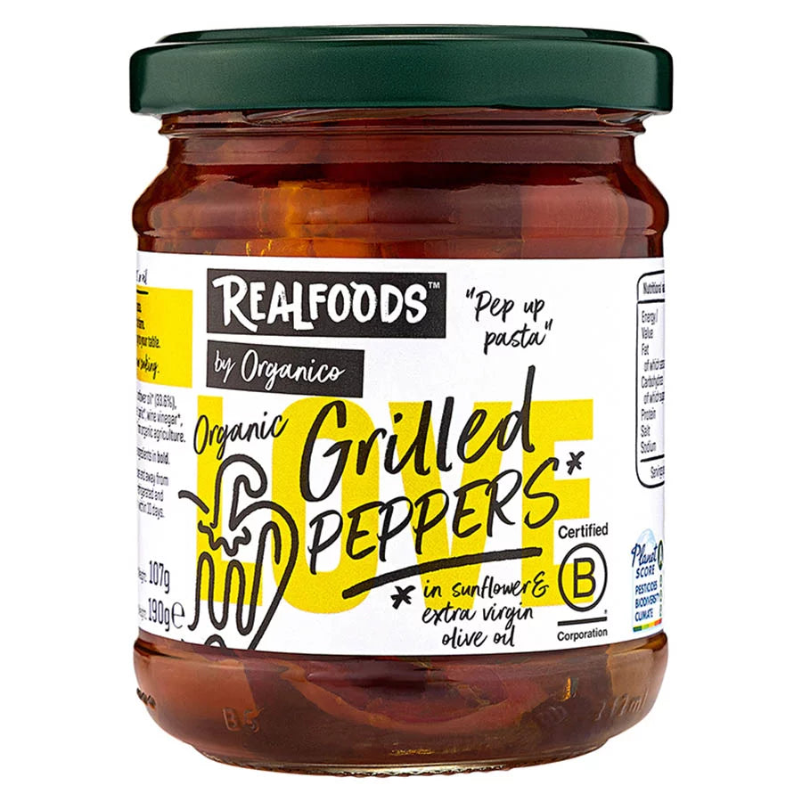 Organico - Grilled Peppers 185g