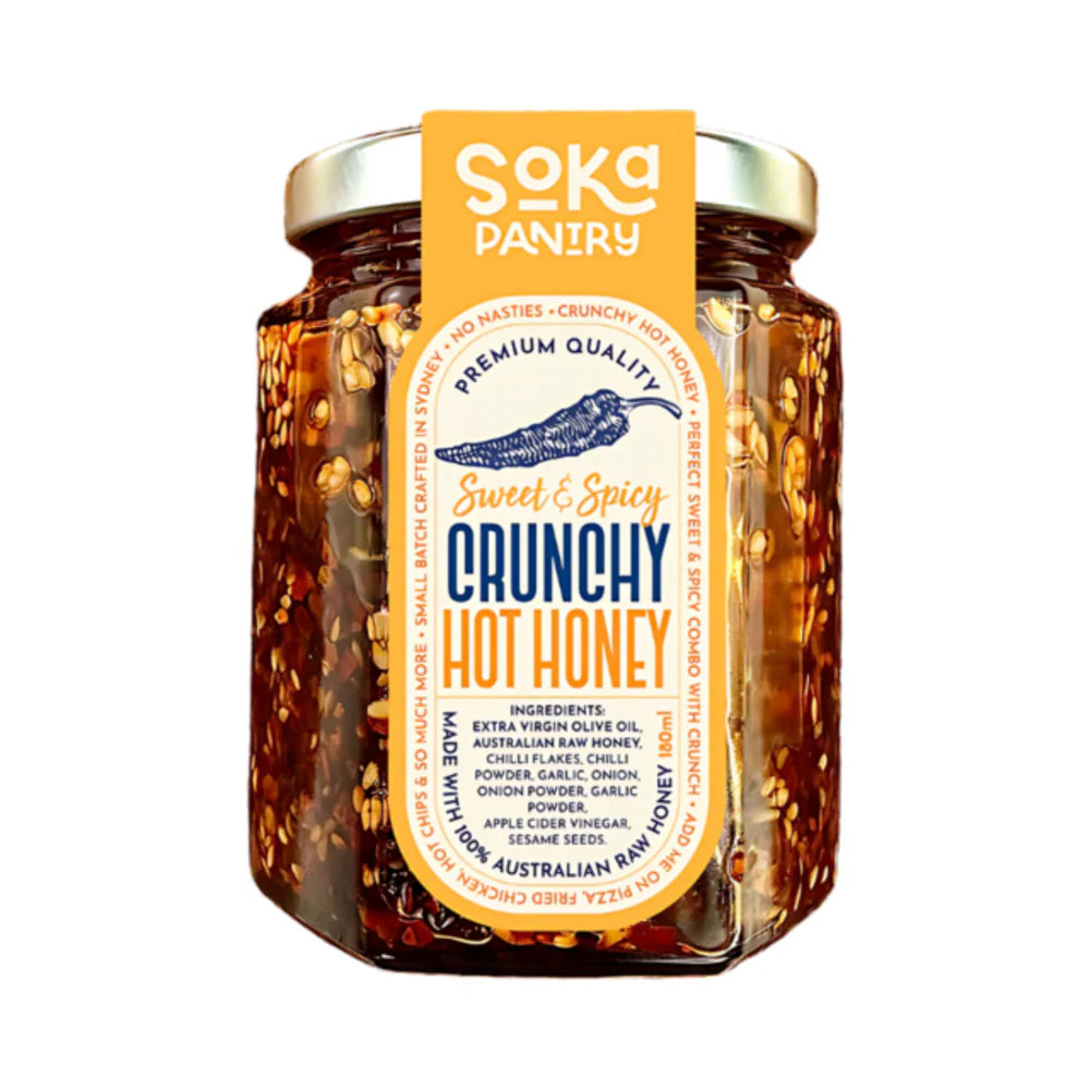 Soka Pantry - Crunchy hot honey 180ml