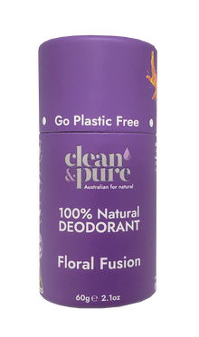 Clean and Pure - Floral Fusion Natural Deodorant 60g