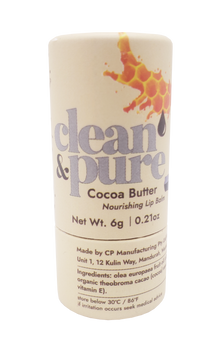 Clean and Pure - Cocoa Butter Lip Balm Tube 6g 6g
