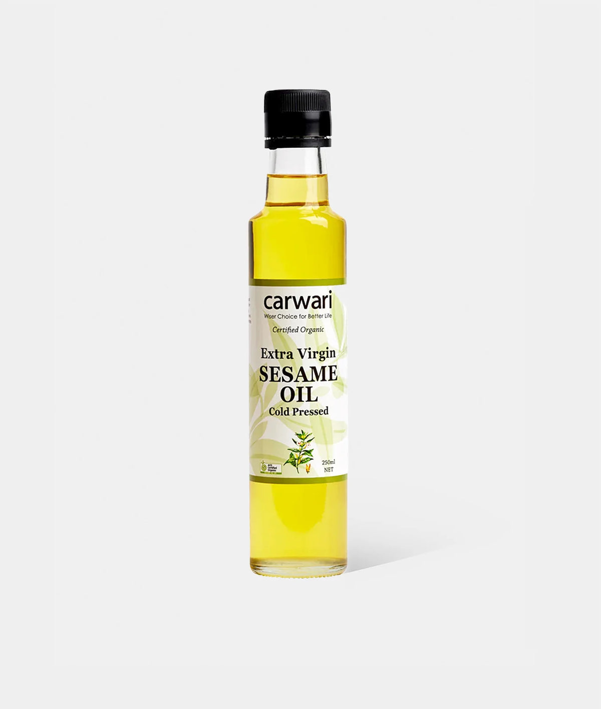 Carwari - Extra Virgin Sesame Oil Cold Pressed White 250ml