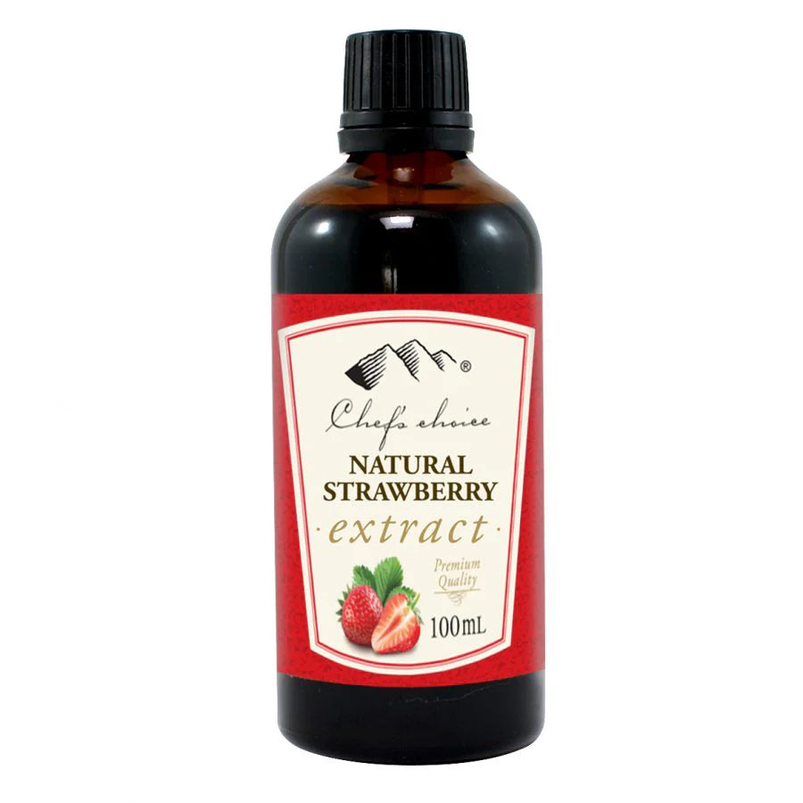 Chefs Choice - Natural Strawberry Extract 100ml