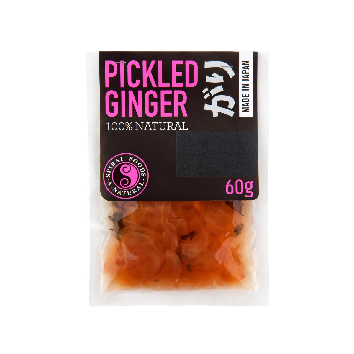Spiral - Pickled Ginger 60g