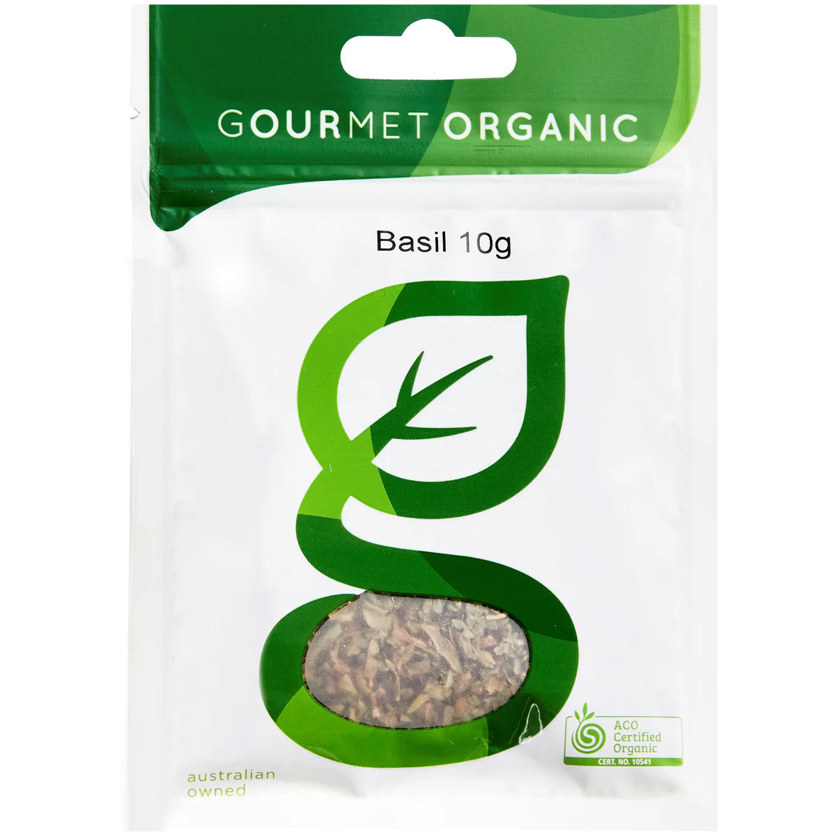 Gourmet Organics - Herbs Basil 10g