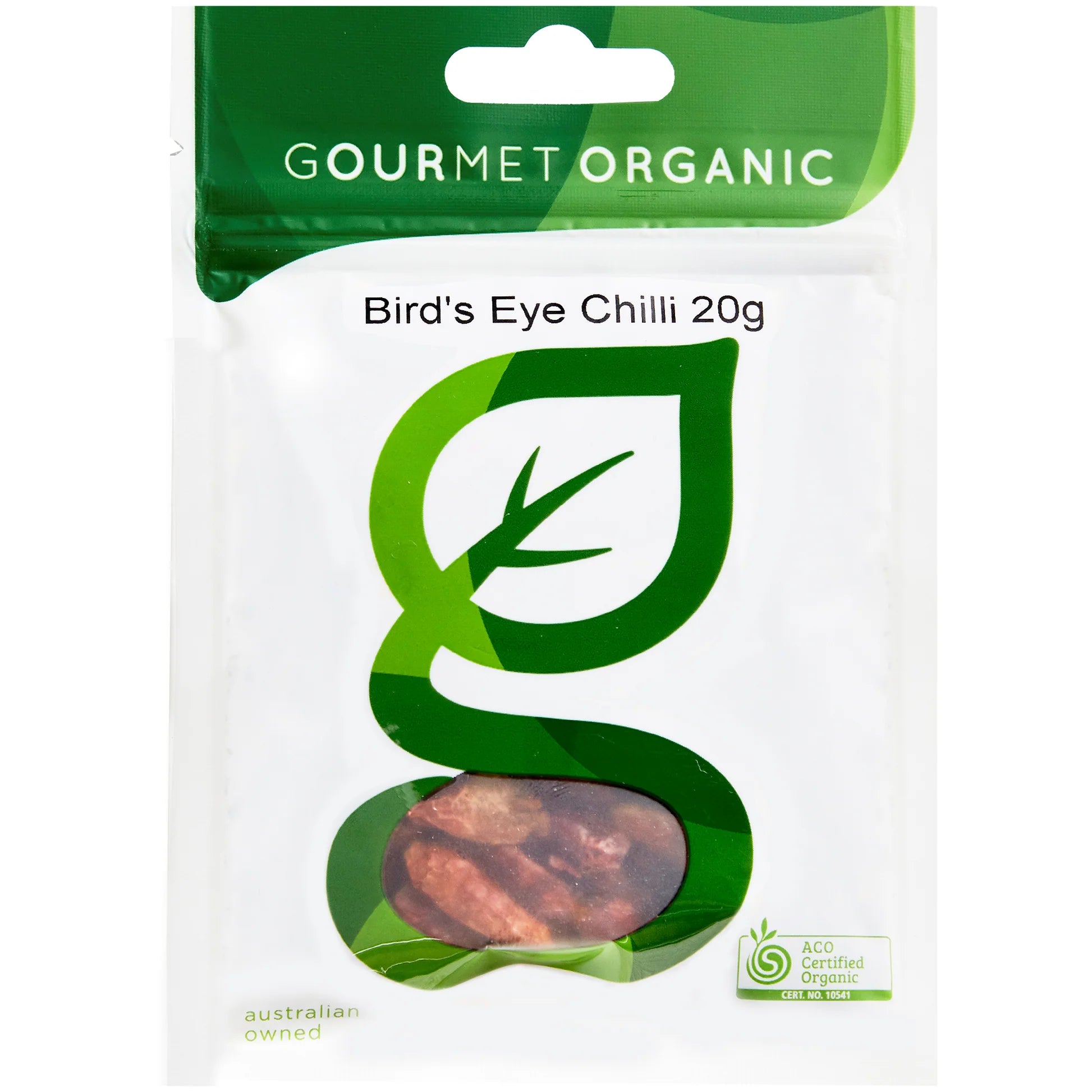 Gourmet Organics - Herbs Birds Eye Chilli 20g