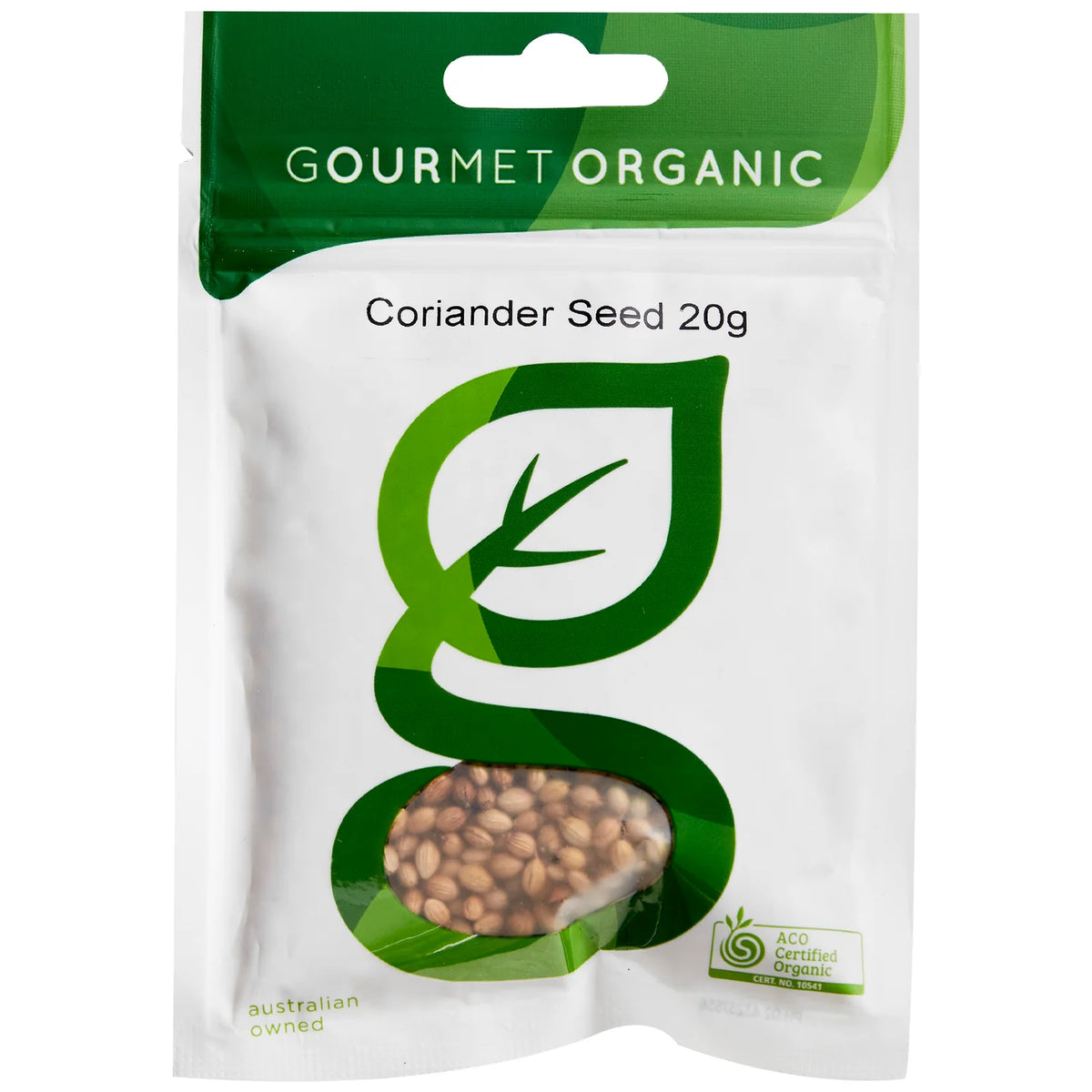 Gourmet Organics - Herbs Coriander Seed 20g