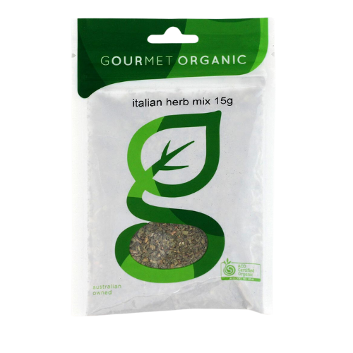 Gourmet Organics - Herbs Italian 15g
