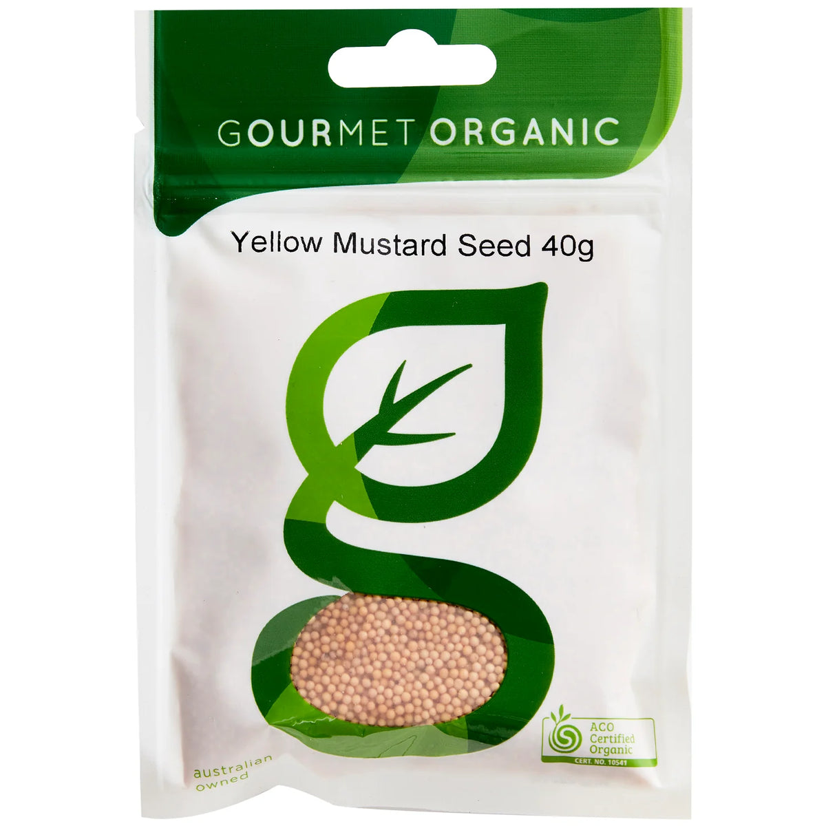 Gourmet Organics - Herbs Mustard Seed Yellow