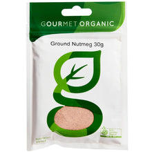 Gourmet Organics - Herbs Nutmeg Ground 30g