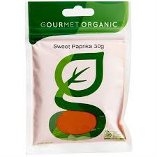 Gourmet Organics - Herbs Paprika Sweet Organic 30g